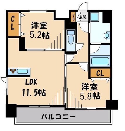 センテニアル王子神谷の物件間取画像